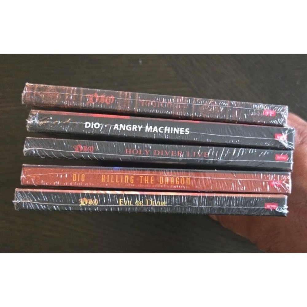 Dio 5 CD Remastered Mediabook Lot Angry Machines, Holy Diver Live, Magica & More - Picture 3 of 5